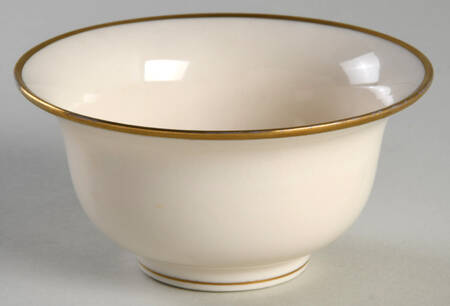 Lenox Liners (Cream, Gold Trim) Decoration #SG Bouillon Liner