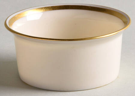 Lenox Liners (Cream, Gold Trim) Decoration #MG Shape 1 Ramekin Liner