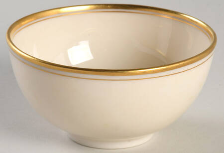 Lenox Liners (Cream, Gold Trim) Decoration #86 Straight Cup Liner