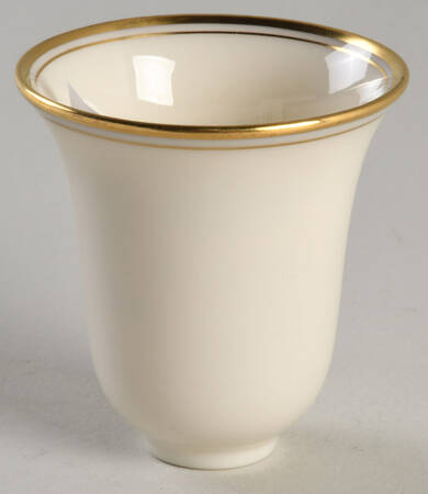 Lenox Liners (Cream, Gold Trim) Decoration #86 Bell Shape Demitasse Liner