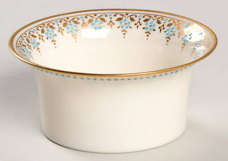 Lenox Liners (Cream, Gold Trim) Enameled Shape 1 Ramekin Liner by Lenox