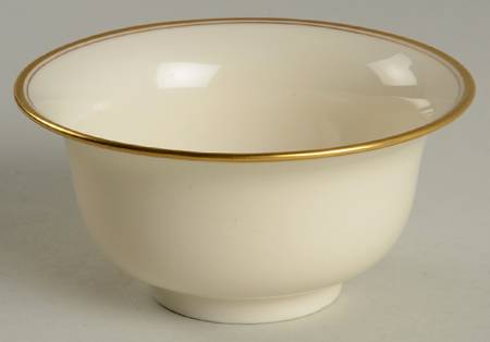 Lenox Liners (Cream, Gold Trim) Decoration #86 Bouillon Liner