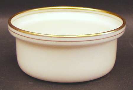 Lenox Liners (Cream, Gold Trim) Decoration #86 Shape 3 Ramekin Liner