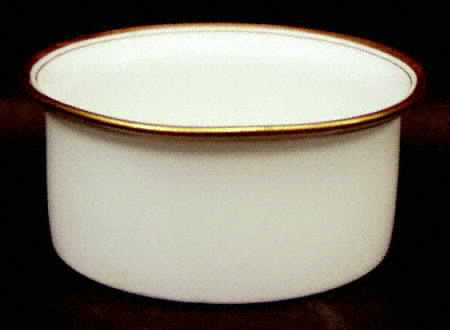 Lenox Liners (White, Gold Trim) Decoration #86 Shape 2 Ramekin Liner