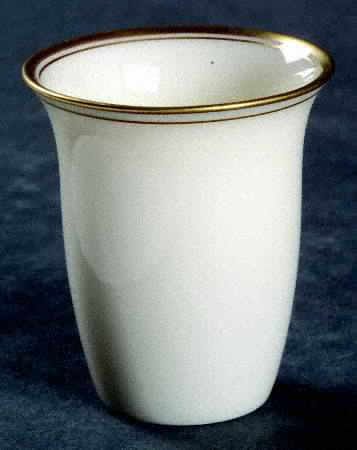 Lenox Liners (Cream, Gold Trim) Decoration #86 Shape 2 Demitasse Liner