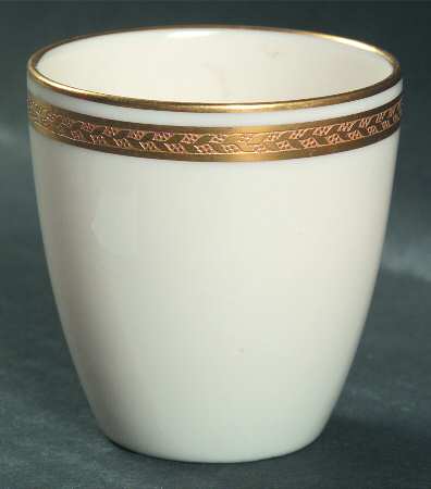 Lenox Liners (Cream, Gold Trim) Decoration #E86 Straight Demitasse Liner