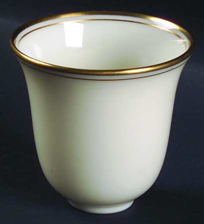 Lenox Liners (Cream, Gold Trim) Decoration #86 Bell Shape Demitasse Liner