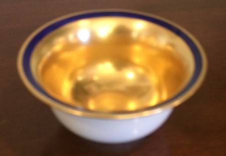 Lenox Liners (Cream, Gold Trim) Decoration #M10 Bouillon Liner