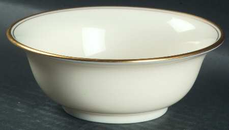 Lenox Liners (Cream, Gold Trim) Decoration #86 Cream Soup Bowl Liner