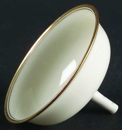 Lenox Liners (Cream, Gold Trim) Decoration #86 Flared Sherbet Liner