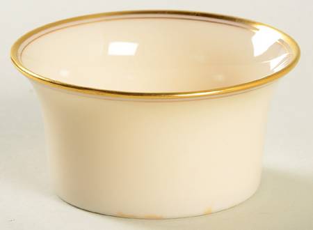 Lenox Liners (Cream, Gold Trim) Decoration #86 Shape 1 Ramekin Liner