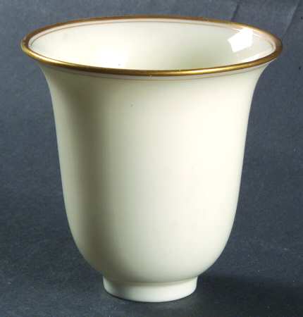 Lenox Liners (Cream, Gold Trim) Decoration #86 Bell Shape Chocolate Liner