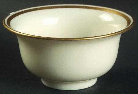 Lenox Liners (Cream, Gold Trim) Decoration #MG Bouillon Liner
