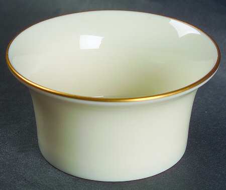 Lenox Liners (Cream, Gold Trim) Decoration #86B Shape 1 Ramekin Liner
