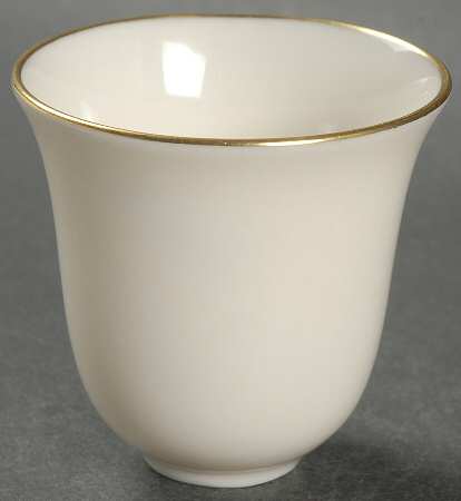 Lenox Liners (Cream, Gold Trim) Decoration #SG Bell Shape Demitasse Liner