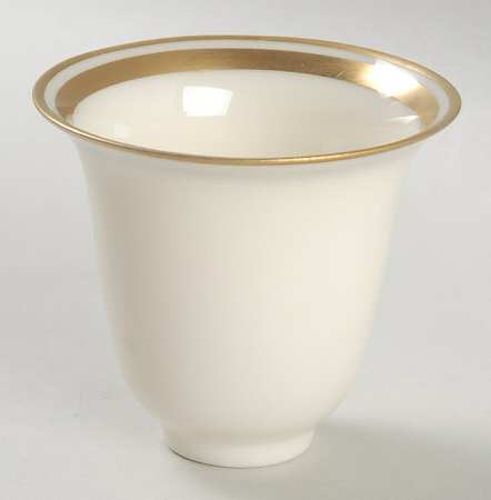 Lenox Liners (Cream, Gold Trim) Decoration #MG Bell Shape Demitasse Liner