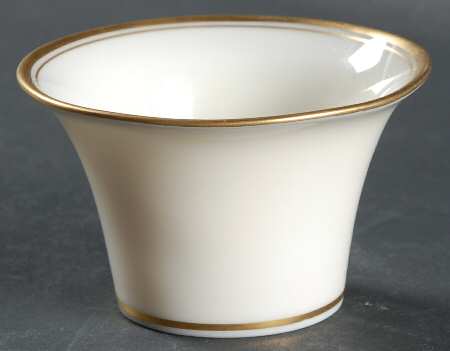 Lenox Liners (Cream, Gold Trim) Decoration #86 Shape 1 Demitasse Liner