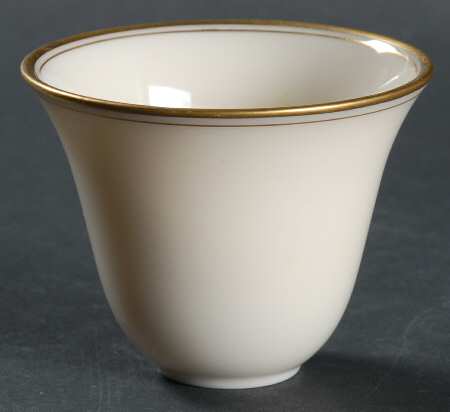 Lenox Liners (Cream, Gold Trim) Decoration #86 Bell Shape Demitasse Liner