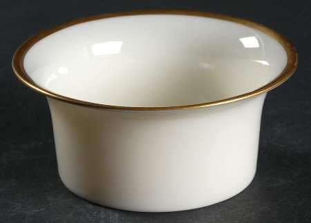 Lenox Liners (Cream, Gold Trim) Decoration #MG Shape 1 Ramekin Liner