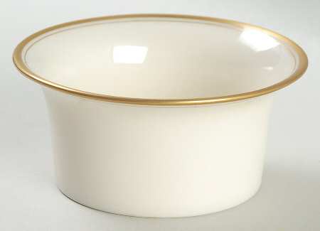 Lenox Liners (Cream, Gold Trim) Decoration #86 Shape 1 Ramekin Liner