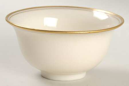 Lenox Liners (Cream, Gold Trim) Decoration #86 Flared Cup Liner