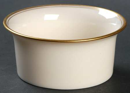 Lenox Liners (Cream, Gold Trim) Decoration #86 Shape 1 Ramekin Liner
