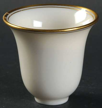 Lenox Liners (Cream, Gold Trim) Decoration #86 Bell Shape Demitasse Liner