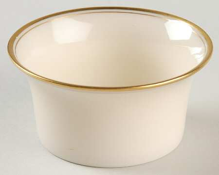Lenox Liners (Cream, Gold Trim) Decoration #86 Shape 1 Ramekin Liner