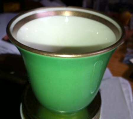 Lenox Liners (Cream, Gold Trim) Decoration #H2Q133 Bell Shape Demitasse Liner