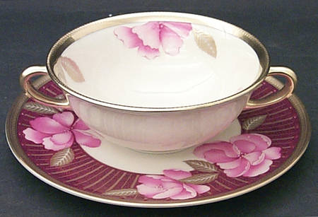 Lenox Masterpiece Flat Cream Soup Bowl & Saucer Set
