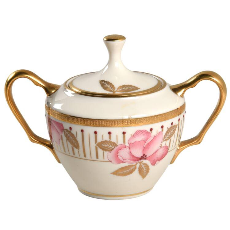 Lenox Masterpiece Sugar Bowl & Lid