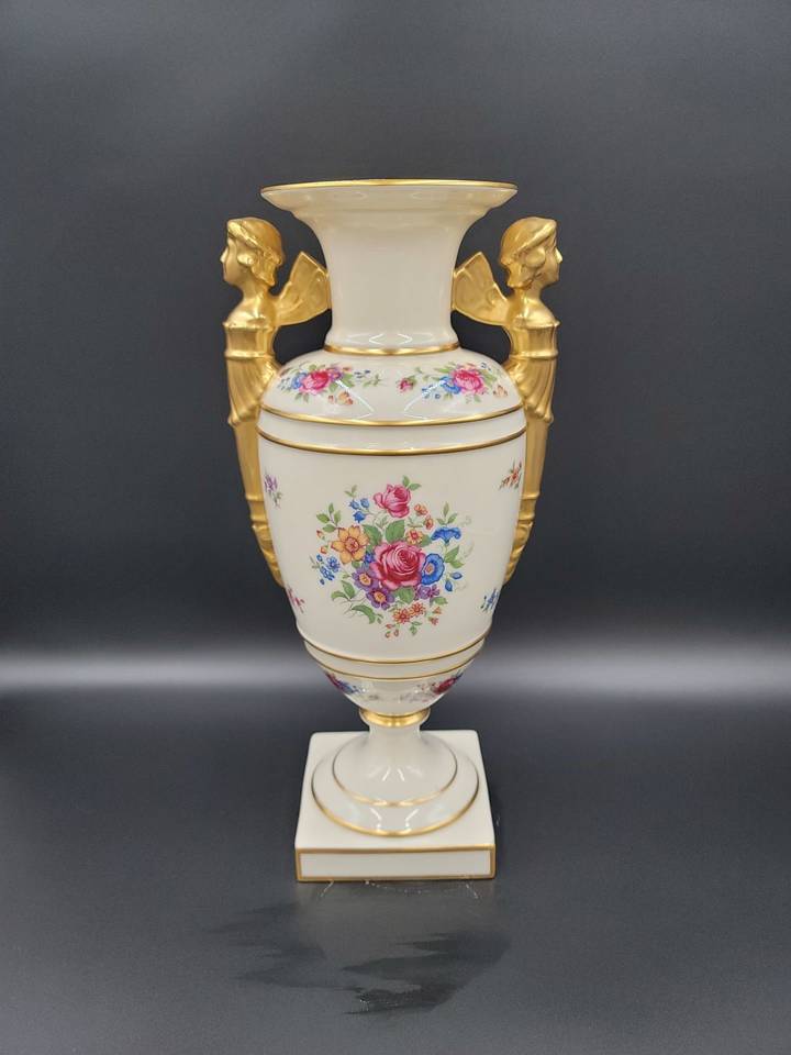 Lenox Rose 13" Urn Shaped Vase