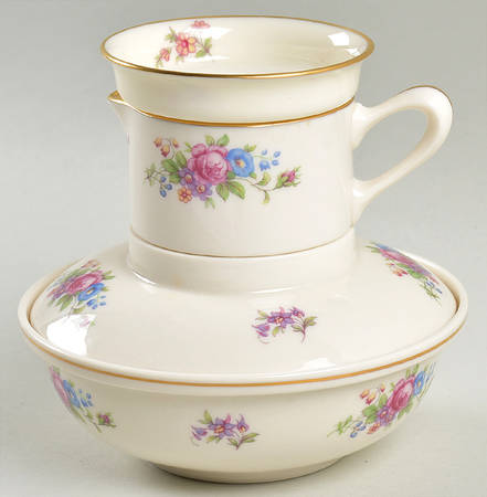 Lenox Rose 4 Pc Combination Cereal Set (No Handle Bowl)