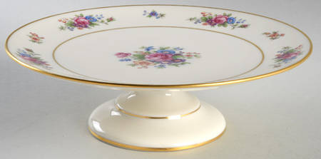 Lenox Rose Footed Sandwich Plate