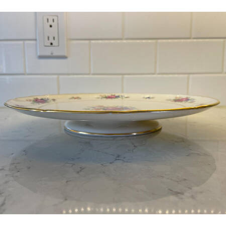 Lenox Rose Footed Sandwich Plate