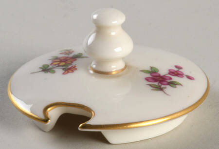 Lenox Rose Lid for Mustard Jar