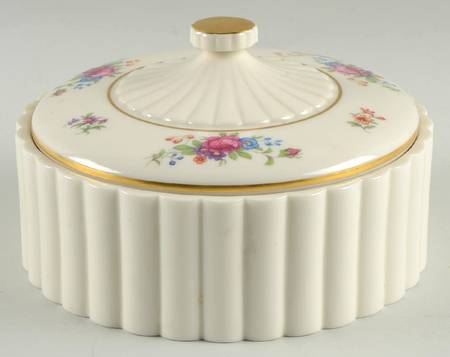 Lenox Rose Round Box & Lid