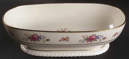 Lenox Rose 11" Oval Centerpiece