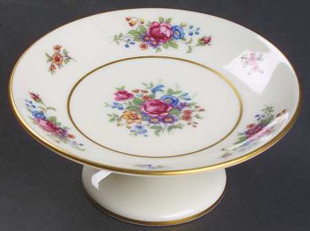 Lenox Rose Round Compote (Height X Width)