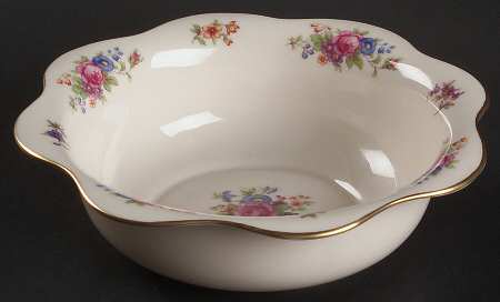 Lenox Rose 7" Ruffled Bowl