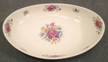Lenox Rose 11" Oval Tray