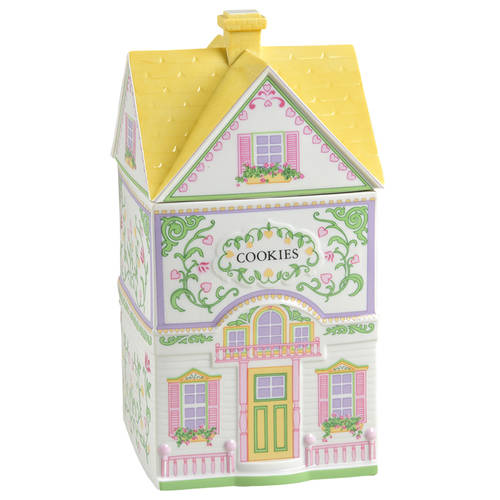 Lenox Village Giftware Cookie Jar & Lid