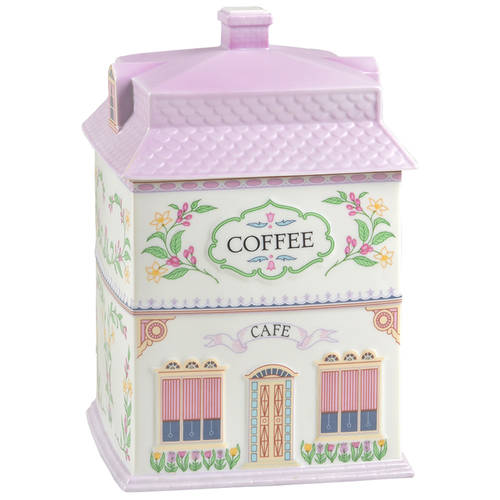 Lenox Village Giftware Coffee Canister & Lid