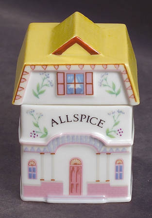 Lenox Village Giftware Spice Jar Set Individual Jar & Lid