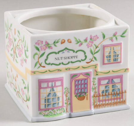 Lenox Village Giftware Nut Canister No Lid