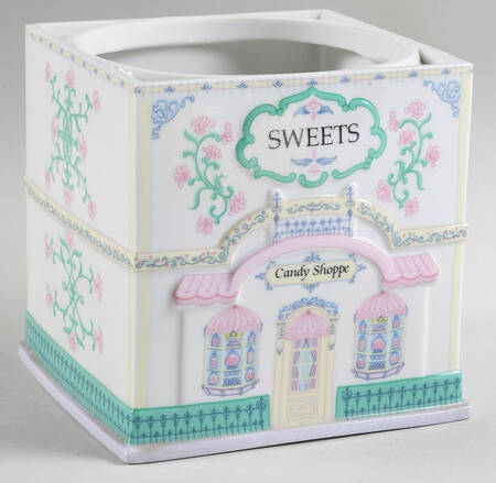 Lenox Village Giftware Sweets Canister No Lid