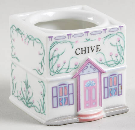Lenox Village Giftware Spice Jar Set Individual Jar No Lid