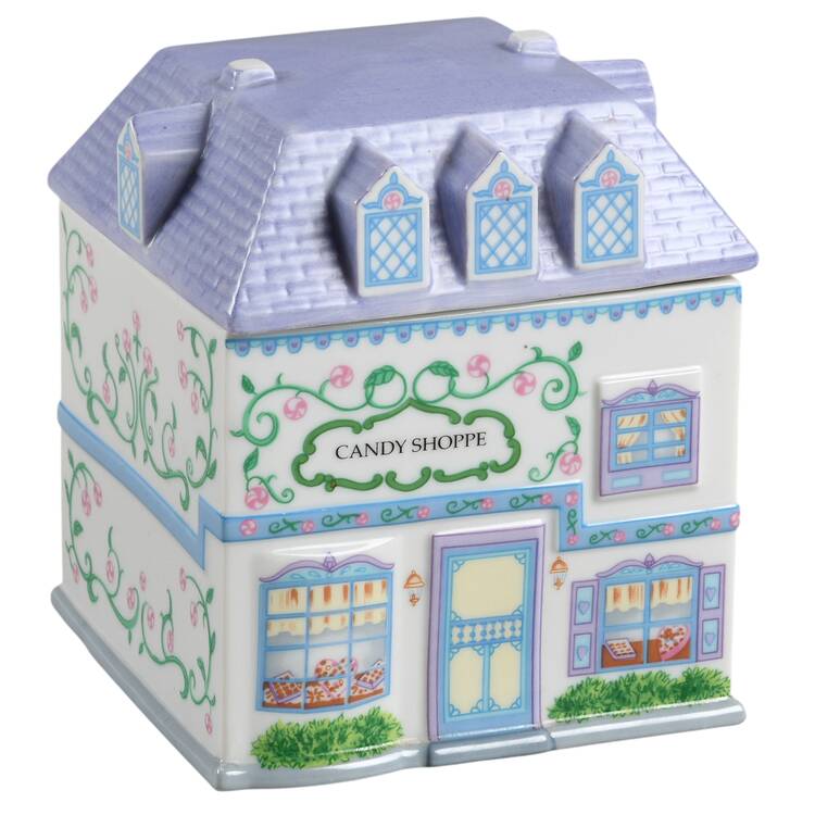 Lenox Village Giftware Candy Canister & Lid