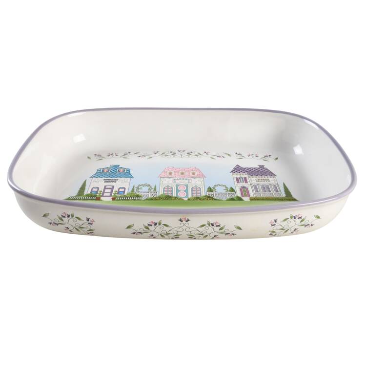Lenox Village Giftware 14" Rectangular Baker