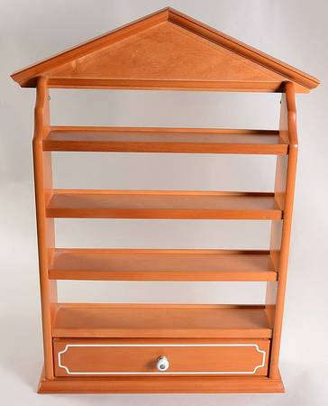 Lenox Village Giftware Wood Rack for (25 Piece) Spice Jar Set